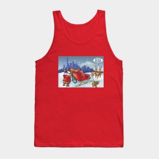 Santa's Bike Rack Tank Top